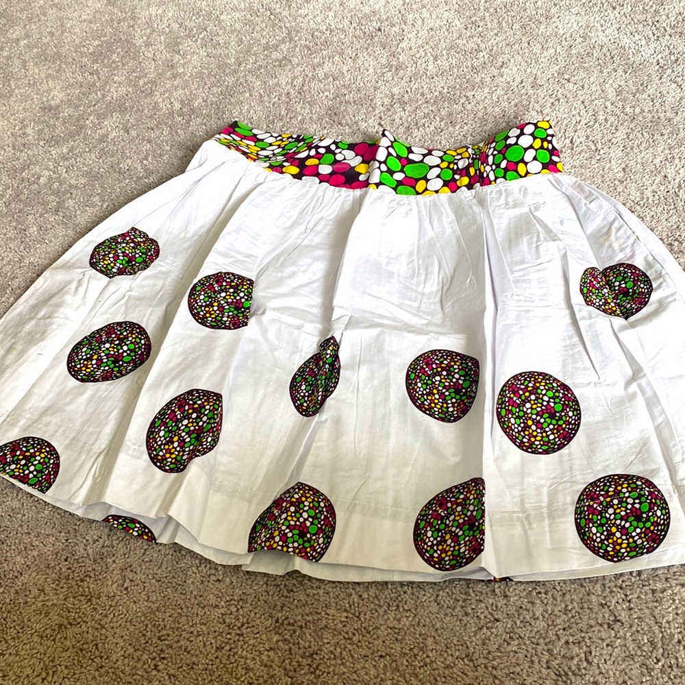 Ankara mini skirt